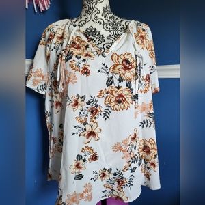 Floral blouse XL Shein